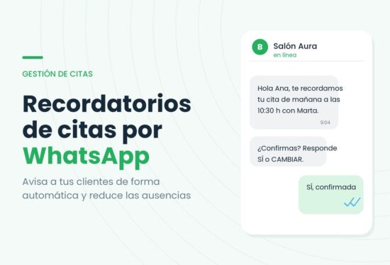 menos ausencias con los recordatorios por whatsapp