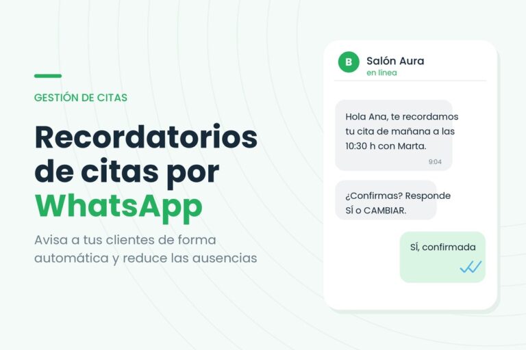 menos ausencias con los recordatorios por whatsapp